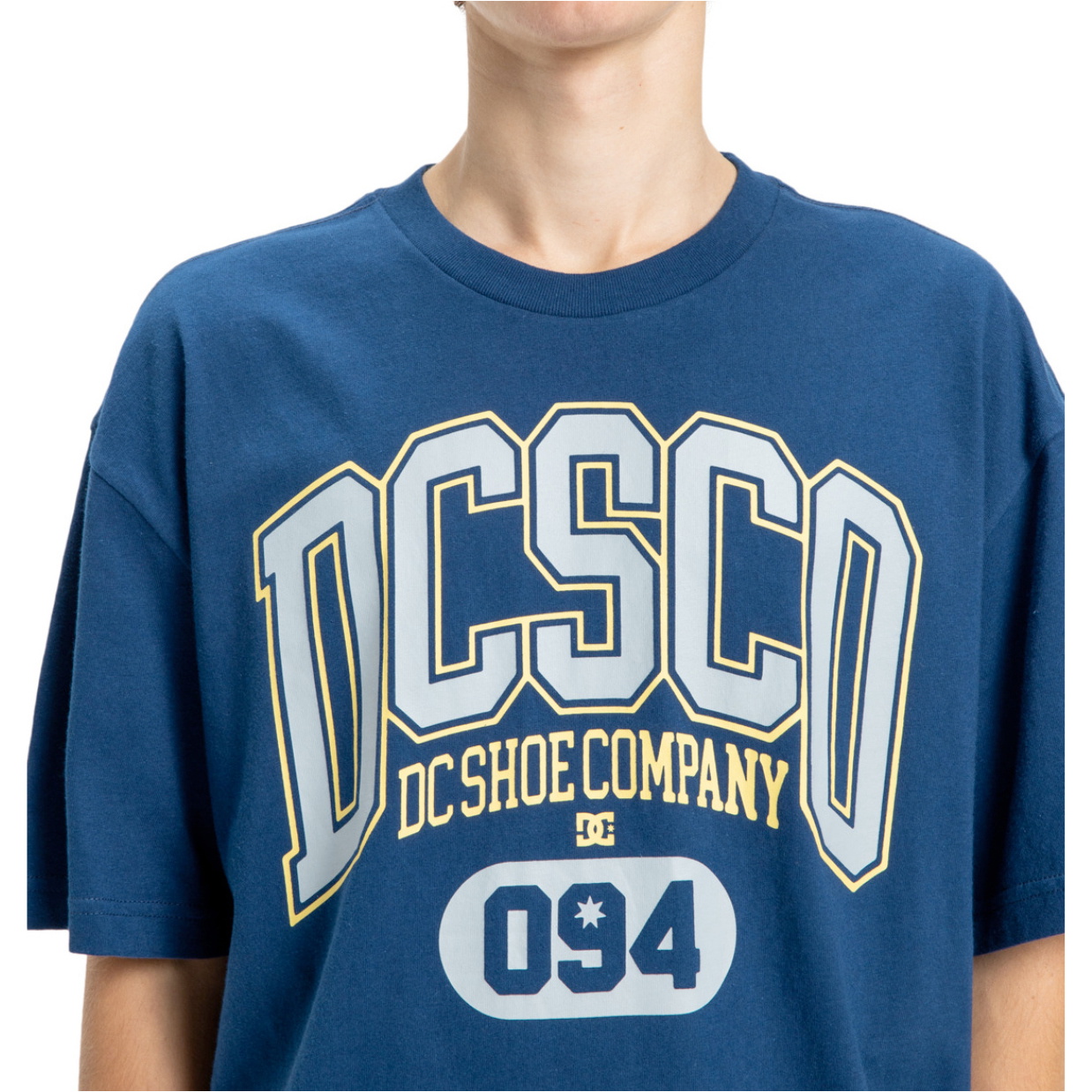 2026 DC Shoes Mens Elective Tee EDYZT04361 - Estate Blue